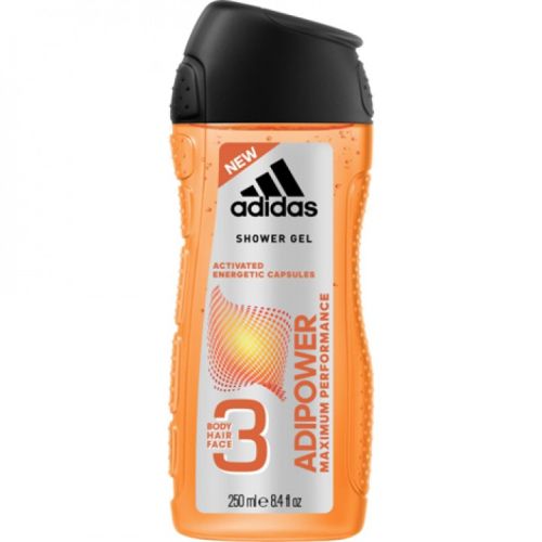 Adidas sprchov gel 3v1 Adipower 250 ml