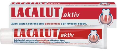 LACALUT Aktiv Zubn pasta proti parodontze 75 ml