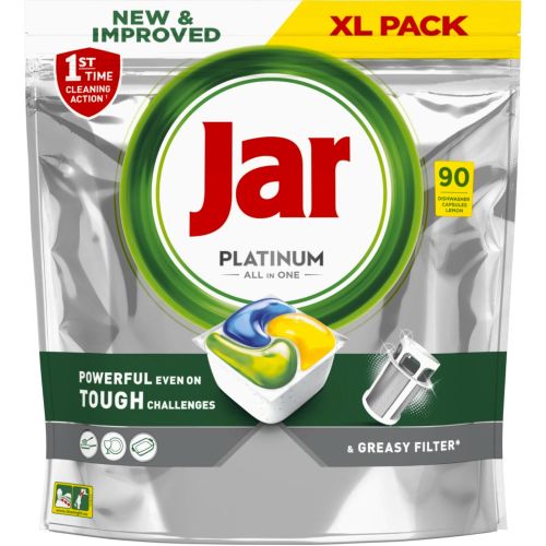 Jar Platinum All-in-One tablety do myky Lemon 90 ks