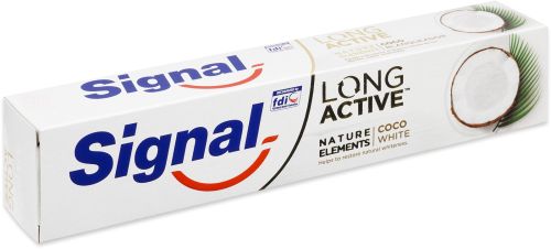 Signal zubn pasta Long Active Nature Elements Coco White 75 ml